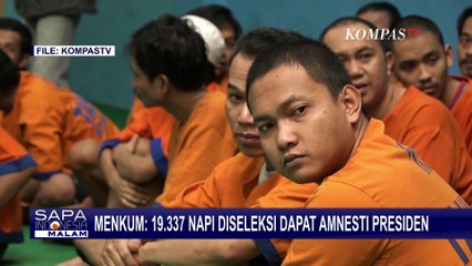Menkum: 19.337 Napi Diseleksi dan Dapat Amnesti dari Presiden Prabowo