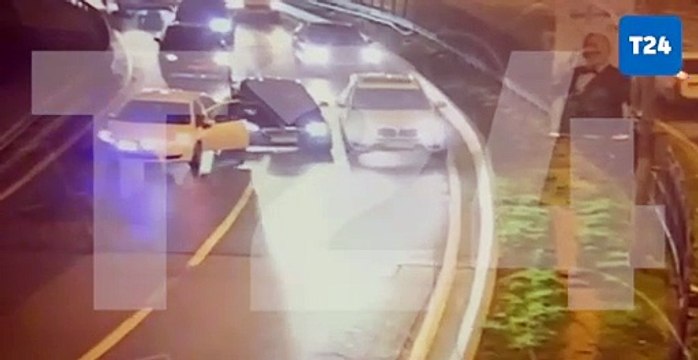 İşte o anın görüntüsü: Polis memuru, trafikte tartışıp öldürdüğü Mimar Turgut Toydemir'i böyle vurmuş...