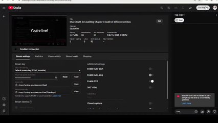 Auditing Chapter 8 Audit of different entities