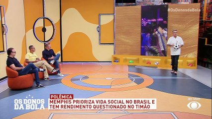 Neto critica Memphis Depay por presença em evento de futebol de 7