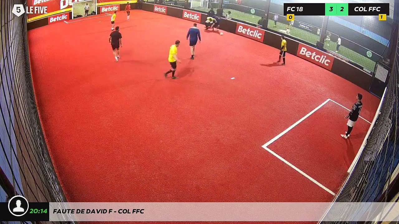 Faute de David F - Col Ffc