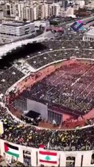 Las gradas y calles cercanas se llenaron de personas de todo el país