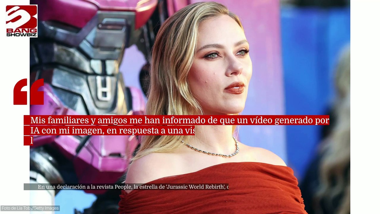 Pide Scarlett Johansson al gobierno que limite la inteligencia artificial después de que un video falso de Kanye West se volviera viral