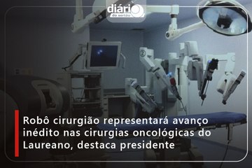 PRESIDENTE DO NAPOLEÃO LAUREANO FALA DO 1º ROBÔ CIRURGIÃO DA PARAÍBA