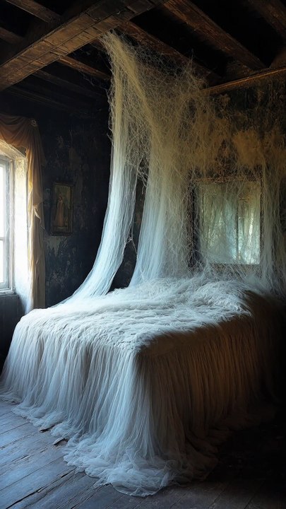 A walk through the foggy village | Abandoned houses and a mystical atmosphere