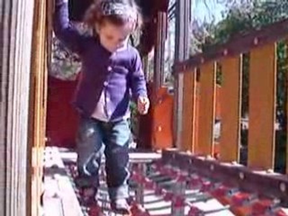 Gabrielle en équilibre