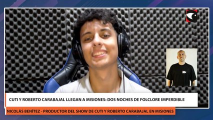 Cuti y Roberto Carabajal llegan a Misiones: dos noches de folclore imperdible
