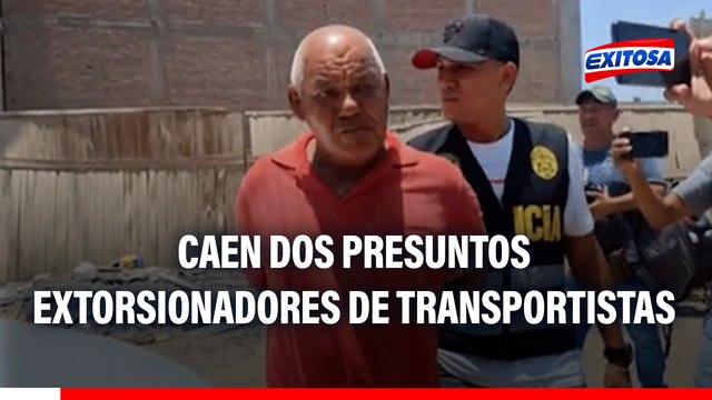Caen dos presuntos extorsionadores en SMP: Cobraban cupo a transportistas en Lima Norte, según PNP