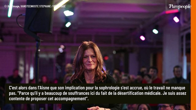 L'autre vie de Laly Meignan : En dehors des Mystères de l'amour, la comédienne exerce un métier psychocorporel dans une ville de 2000 habitants