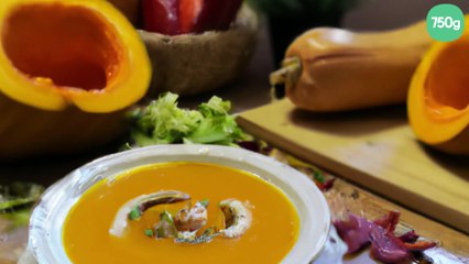 Soupe au potiron traditionnelle