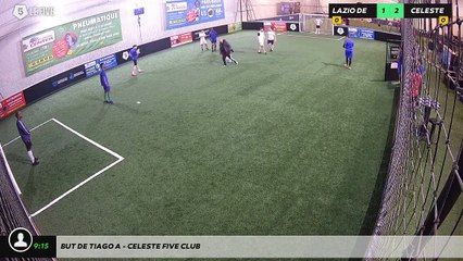 But de Tiago A - Celeste Five Club