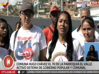 Caracas | Comuna "Hugo Chávez El 70" activó oficina del Sistema de Gobierno Popular