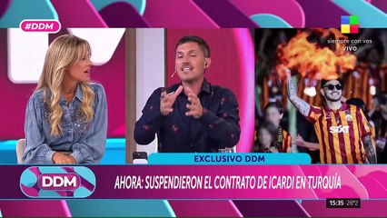 El Galatasaray suspendió el contrato de Mauro Icardi