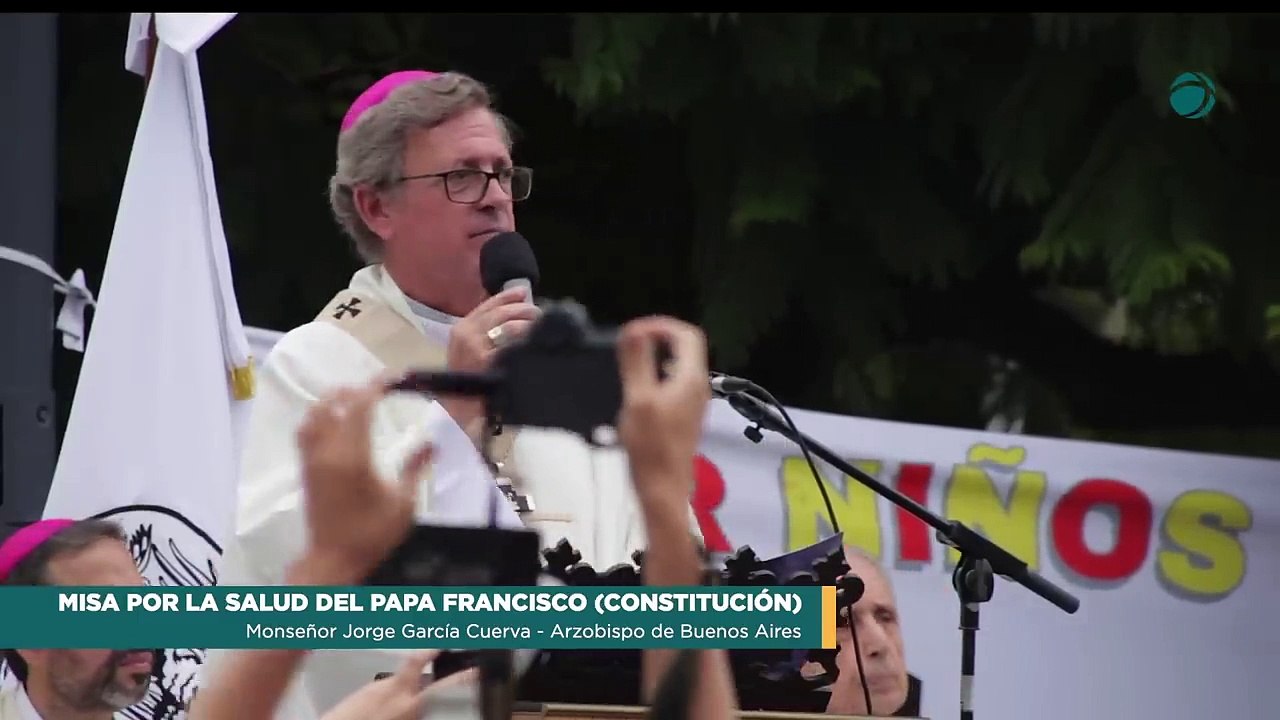 Homilía de Mons. Jorge García Cuerva en la Misa por la Salud del Papa Francisco