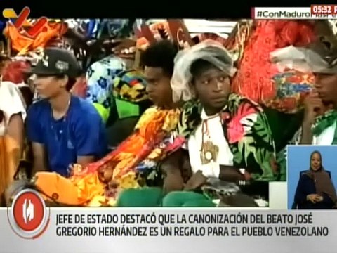 Presidente Maduro celebra la canonización del beato José Gregorio Hernández