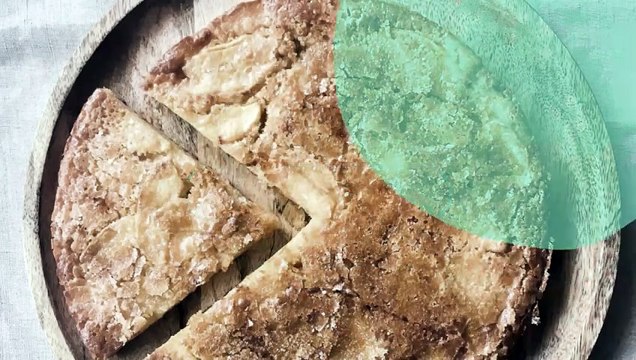 Gâteau croustillant aux pommes