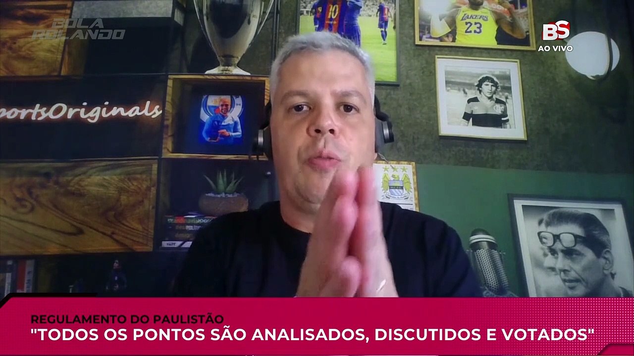 "REGULAMENTO É UM PROBLEMA POLÍTICO", CRITICA IVAN DRAGO SOBRE ORGANIZAÇÃO DO PAULISTÃO