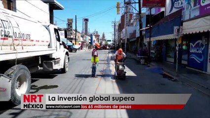 La inversión global supera los 65 millones de pesos