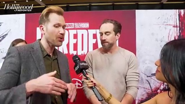 'Daredevil: Born Again' Directors Aaron Moorhead & Justin Benson on Joining the Project Following the Creative Overhaul | THR Video