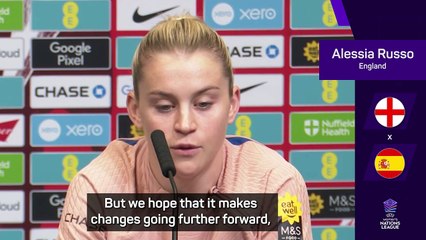 Bonmati thanks Russo and Lionesses' support after Rubiales case