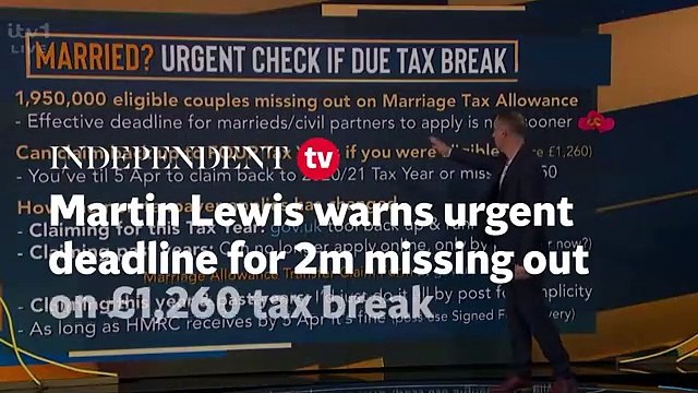 Martin Lewis issues urgent deadline warning for 2 million people missing out on £1,260 tax break