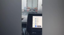 Autostrada A1 Roma-Firenze, ecco i sorpassi pericolosi dei camion