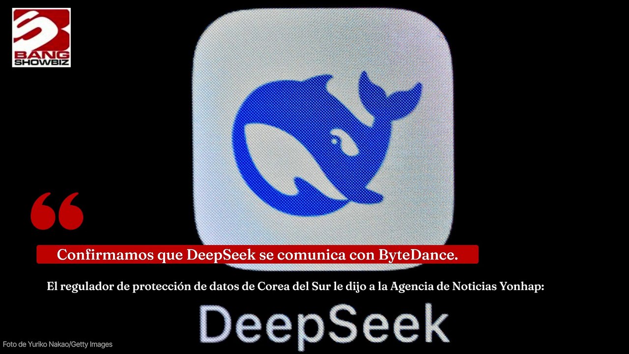 Acusado DeepSeek de compartir datos de usuarios con el propietario chino de TikTok, ByteDance