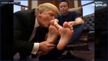 Truth Behind Trump Kissing Musk's Feet Video, Shocking Viewers