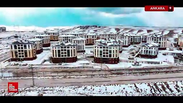 Ankara'da TOKİ sosyal konutları hak sahiplerine teslim ediliyor