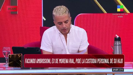 🔥 Facundo Ambrosioni, PADRE DEL HIJO MAYOR DE MORENA RIAL, pide la CUSTODIA PERSONAL del nene