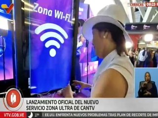 Cantv presenta su nuevo servicio de internet de alta velocidad "Zona Ultra"