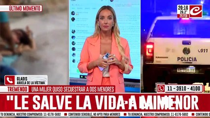 Una mujer quiso secuestrar a dos menores: su familia la salvó de milagro