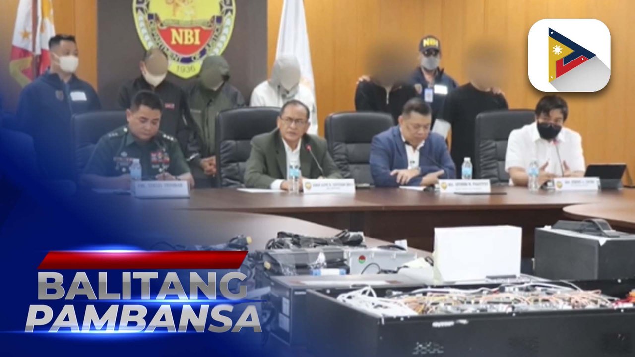 5 suspek sa pang-eespiya sa mga kampo ng militar at pulis sa NCR, naaresto ng NBI at AFP