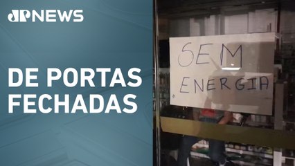 Comerciantes de bairro nobre de São Paulo estão há oito dias sem energia elétrica