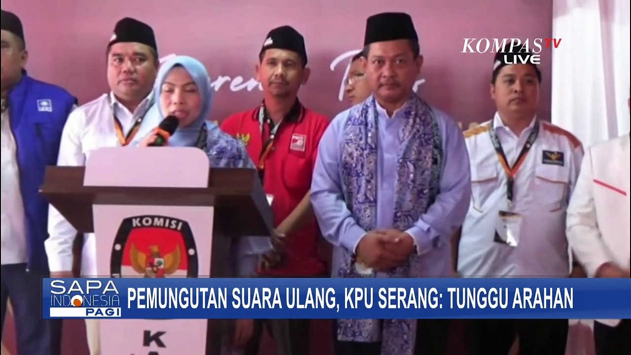 Pemungutan Suara Ulang Pilkada Serang 2024, KPU Serang: Tunggu Arahan