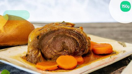 Rôti de veau à la paysanne