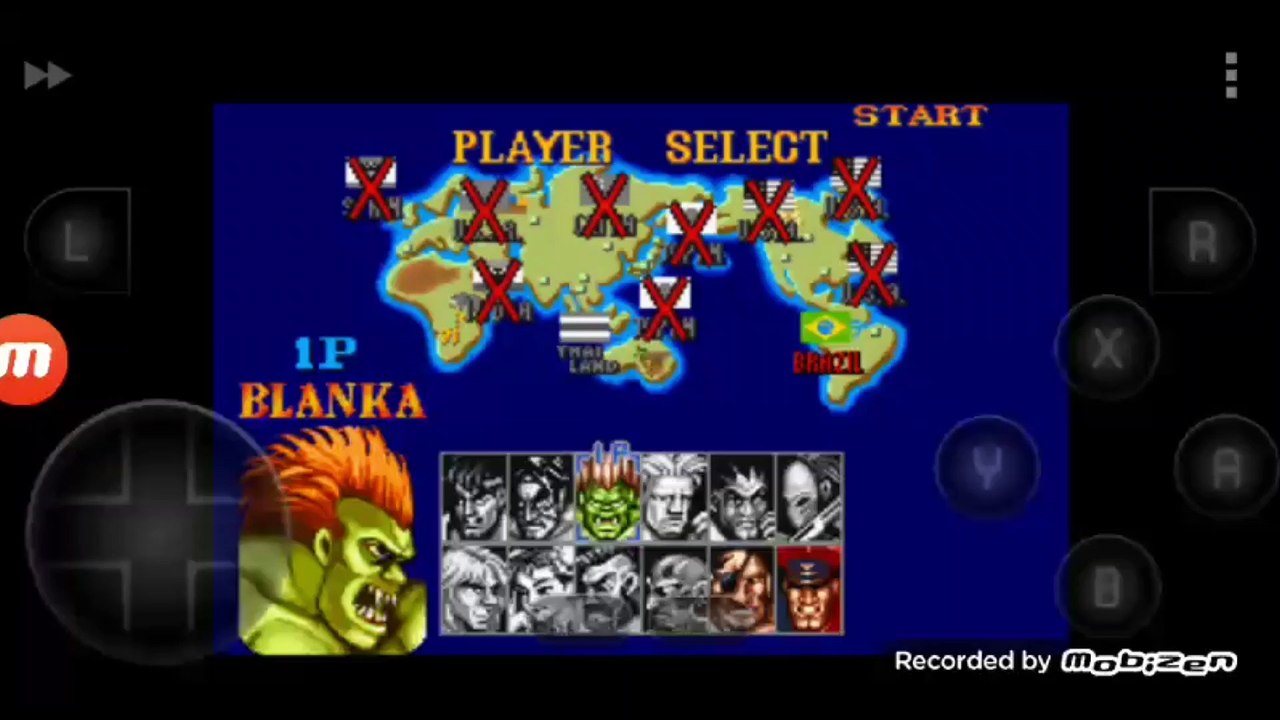 Street Fighter II Turbo: Hyper Fighting Blanka vs Sagat luta completa