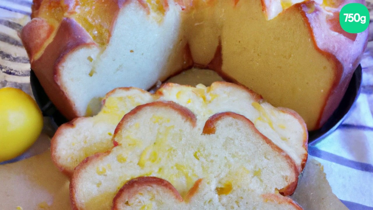 Brioche au sucre et au zeste de citron