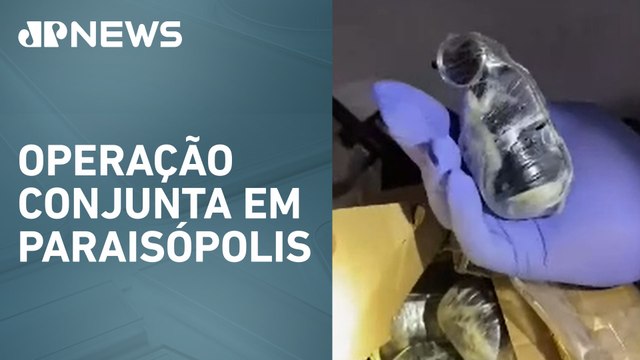 Polícia prende suspeitos com drogas, fuzil e granadas em São Paulo