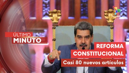 Reunión con la comisión nacional para la reforma constitucional