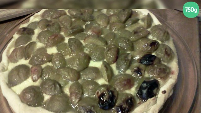 Tarte aux prunes jaunes