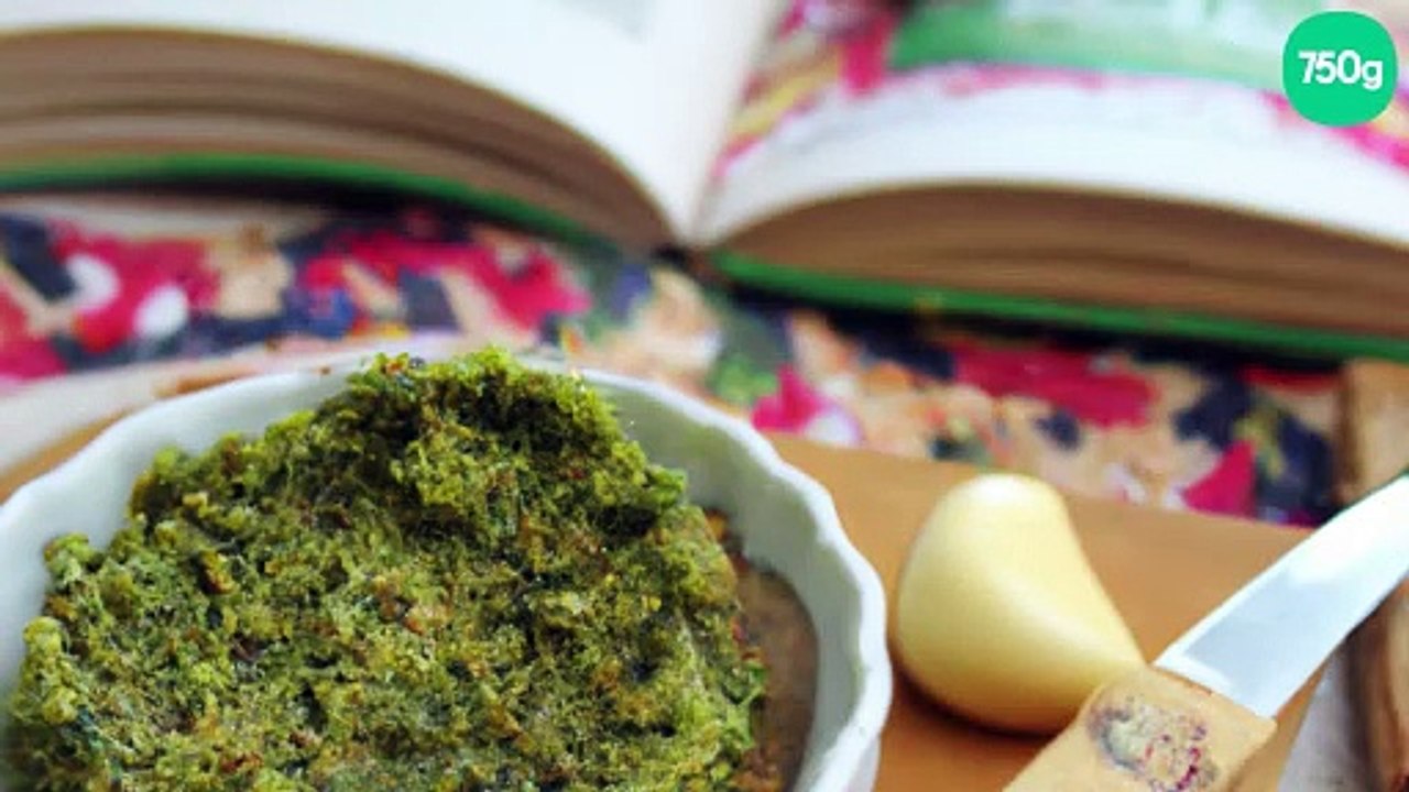 Tapenade verte au gingembre