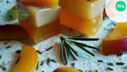 Pâte de fruit abricot romarin