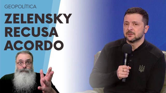 ZELENSKY diz que RENUNCIA se UCRÂNIA entrar para OTAN, mas NÃO VAI ASSINAR acordo SEM GARANTIAS