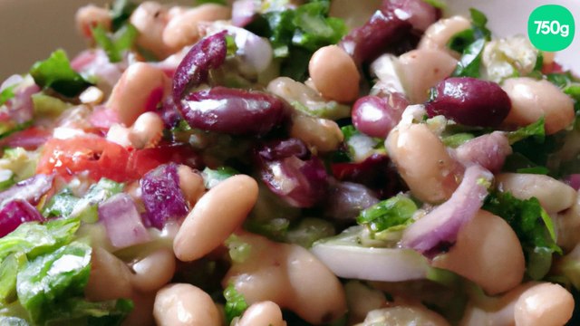 Salade tiède de fèves fraîches