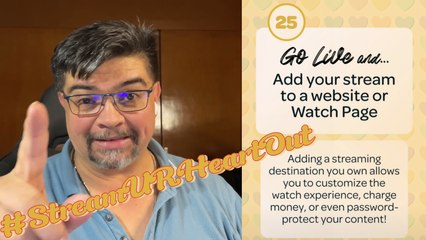 "Stream UR Heart Out" challenge, day 25