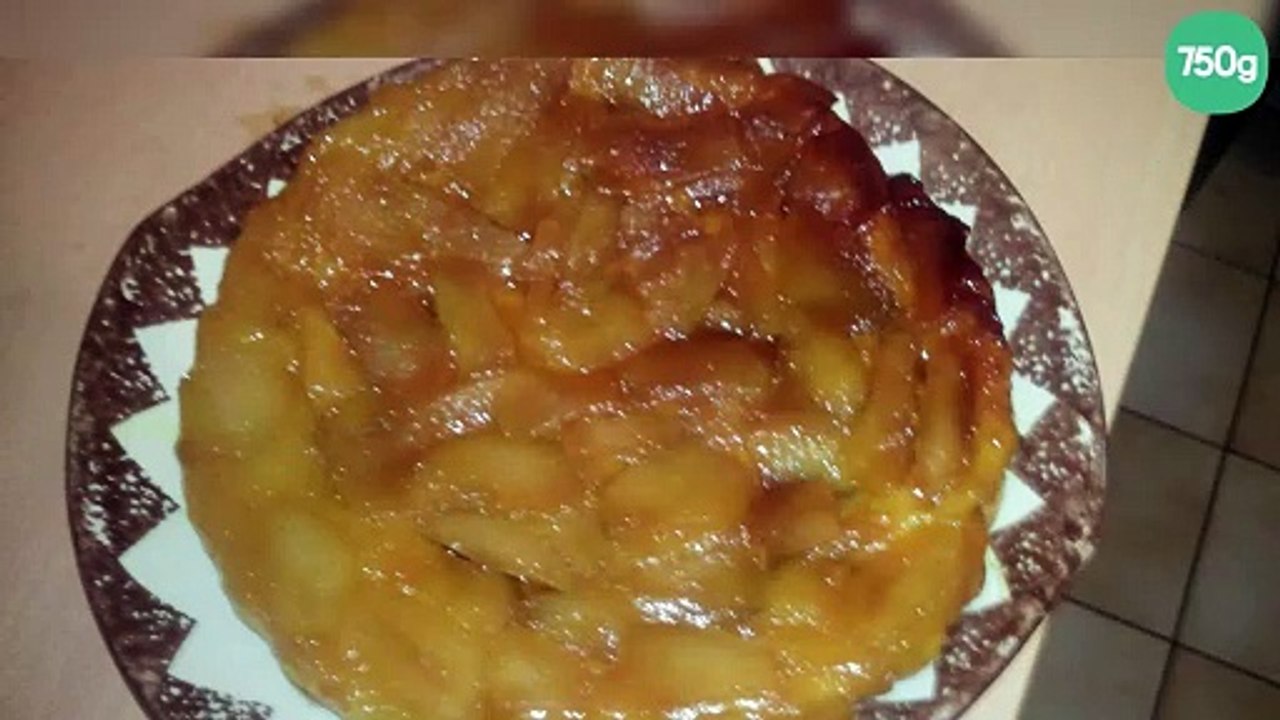 Tarte tatin renversée