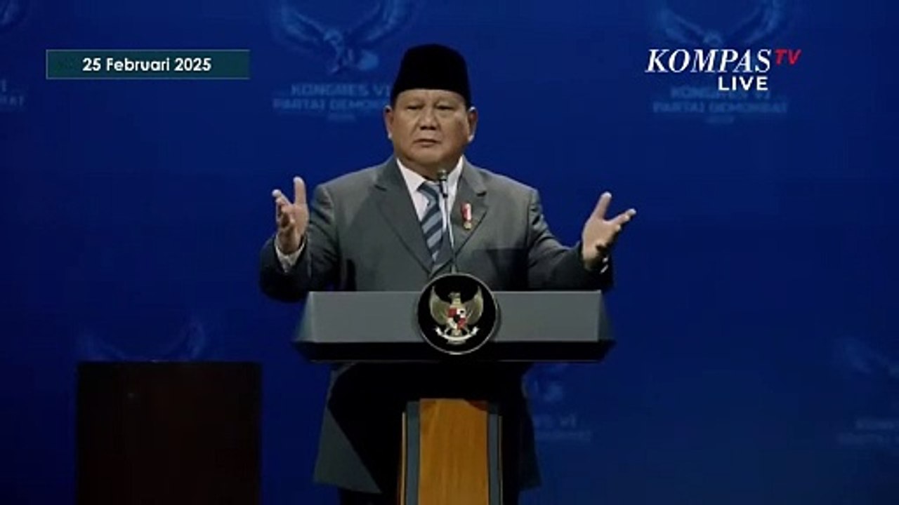 Kelakar Presiden Prabowo Terkait Dirinya akan Dicalonkan Pada 2029: Nakal-Nakal Kader Saya