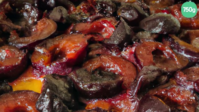 Chanciau aux prunes rouges