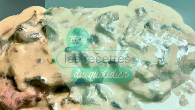 Escalopes de veau sauce romanoff